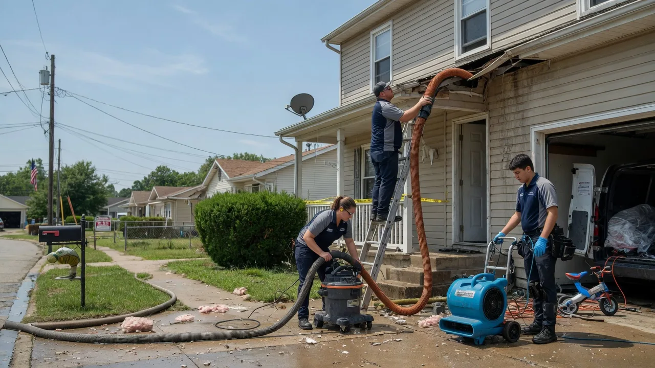 Water Damage Restoration in Commodore, PA near me